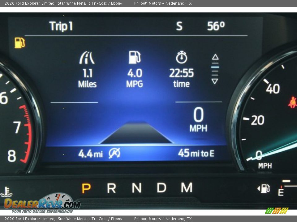 2020 Ford Explorer Limited Star White Metallic Tri-Coat / Ebony Photo #15