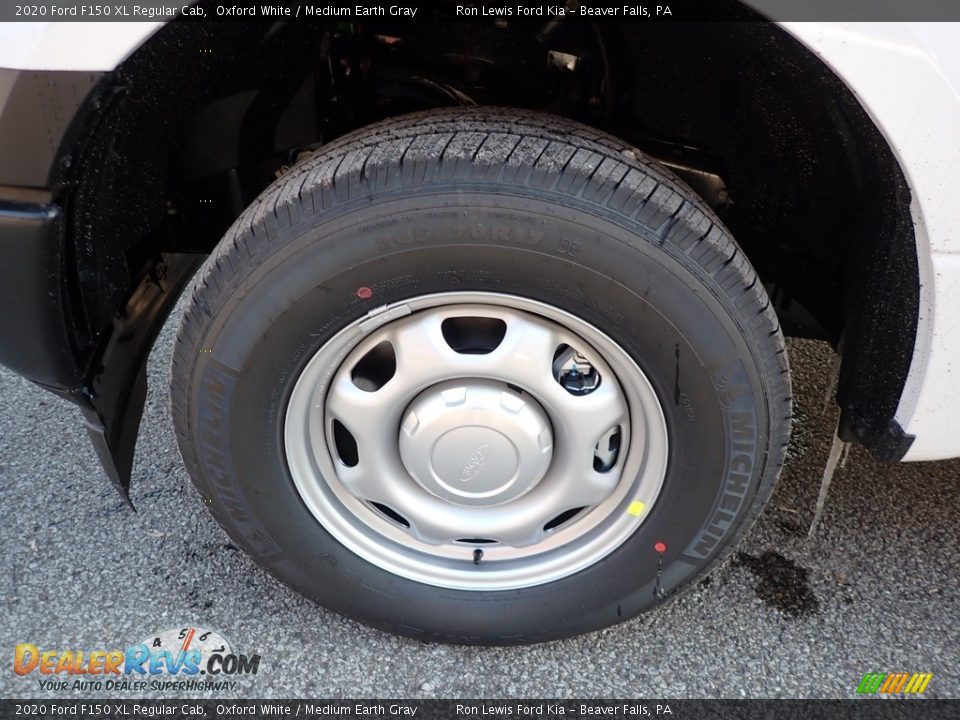 2020 Ford F150 XL Regular Cab Oxford White / Medium Earth Gray Photo #11
