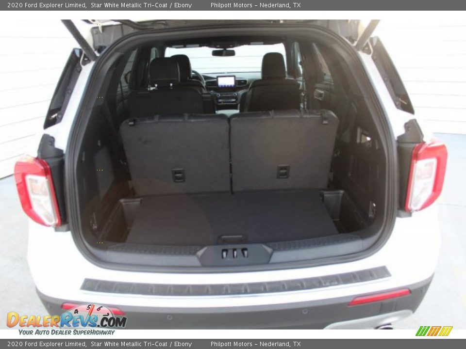 2020 Ford Explorer Limited Star White Metallic Tri-Coat / Ebony Photo #24