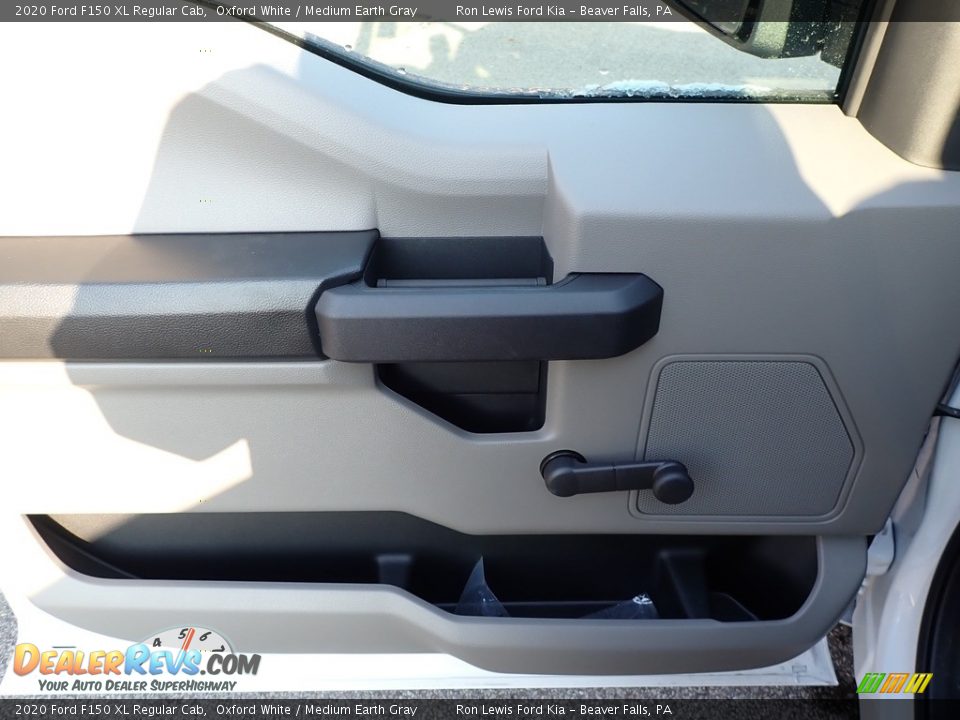 2020 Ford F150 XL Regular Cab Oxford White / Medium Earth Gray Photo #15