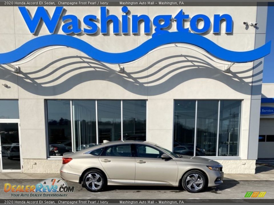 2020 Honda Accord EX Sedan Champagne Frost Pearl / Ivory Photo #1