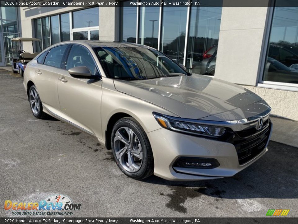 2020 Honda Accord EX Sedan Champagne Frost Pearl / Ivory Photo #2