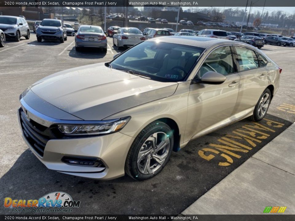 2020 Honda Accord EX Sedan Champagne Frost Pearl / Ivory Photo #4