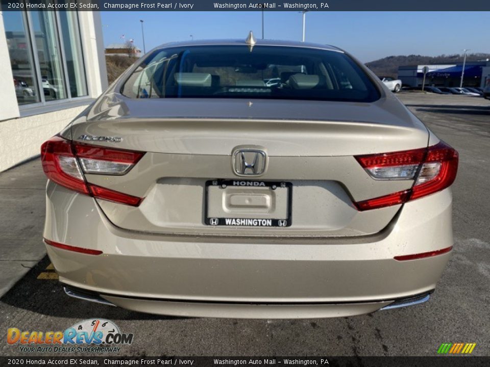 2020 Honda Accord EX Sedan Champagne Frost Pearl / Ivory Photo #6