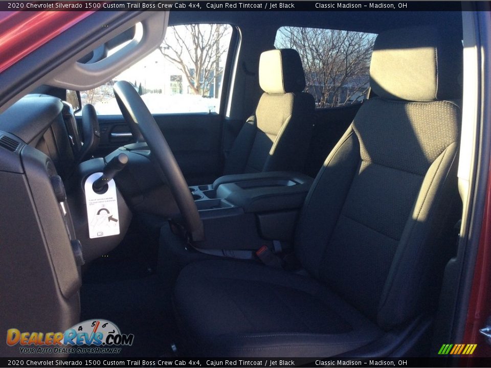 2020 Chevrolet Silverado 1500 Custom Trail Boss Crew Cab 4x4 Cajun Red Tintcoat / Jet Black Photo #2