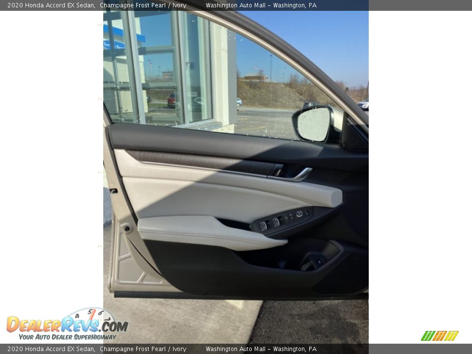 2020 Honda Accord EX Sedan Champagne Frost Pearl / Ivory Photo #10