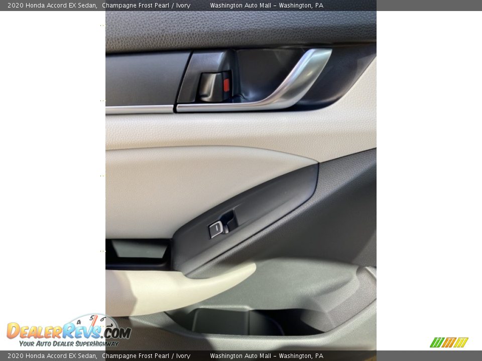2020 Honda Accord EX Sedan Champagne Frost Pearl / Ivory Photo #17