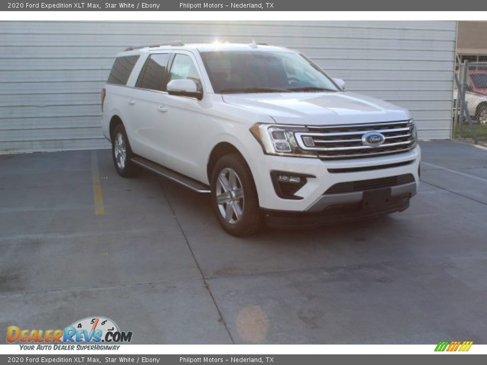 2020 Ford Expedition XLT Max Star White / Ebony Photo #2