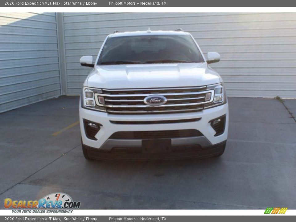 2020 Ford Expedition XLT Max Star White / Ebony Photo #3