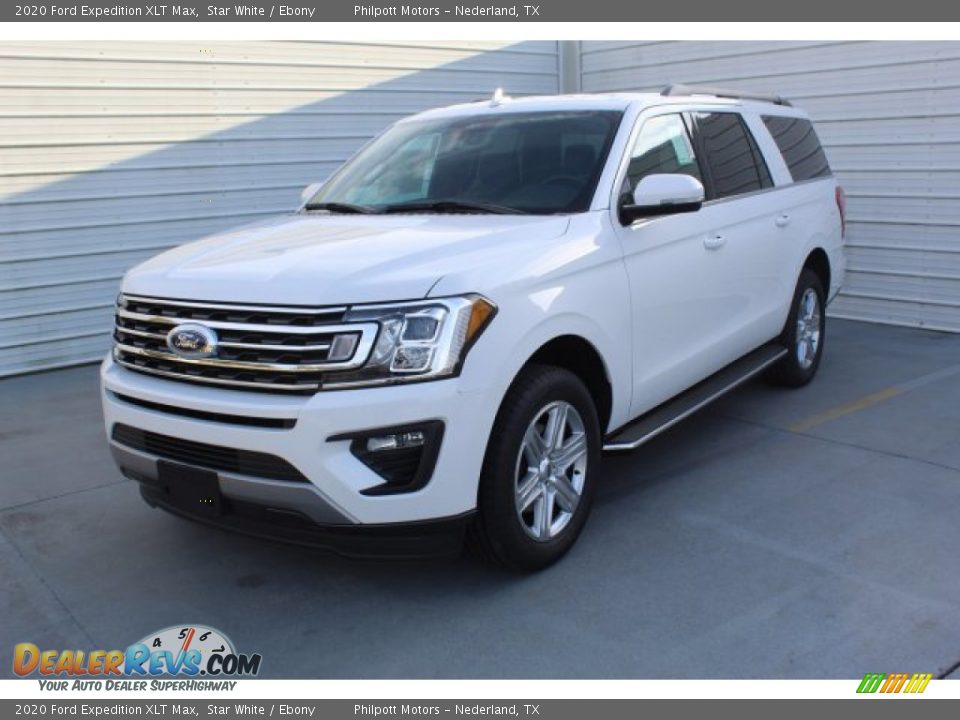 2020 Ford Expedition XLT Max Star White / Ebony Photo #4