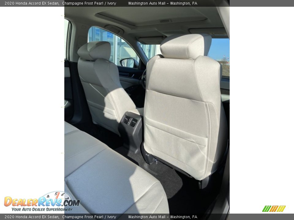 2020 Honda Accord EX Sedan Champagne Frost Pearl / Ivory Photo #21