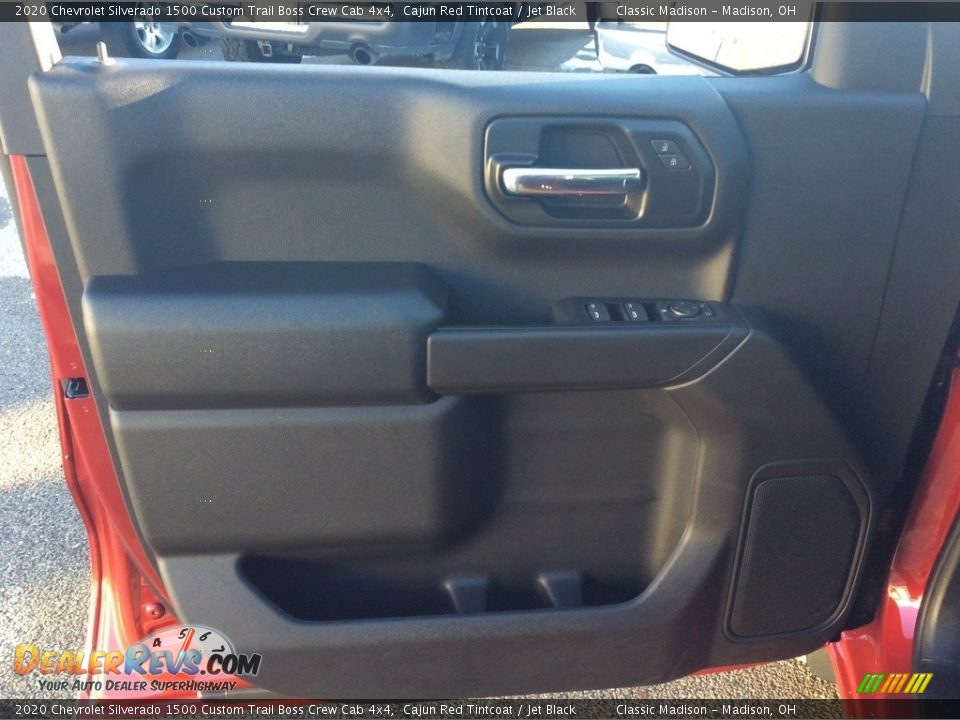 2020 Chevrolet Silverado 1500 Custom Trail Boss Crew Cab 4x4 Cajun Red Tintcoat / Jet Black Photo #9