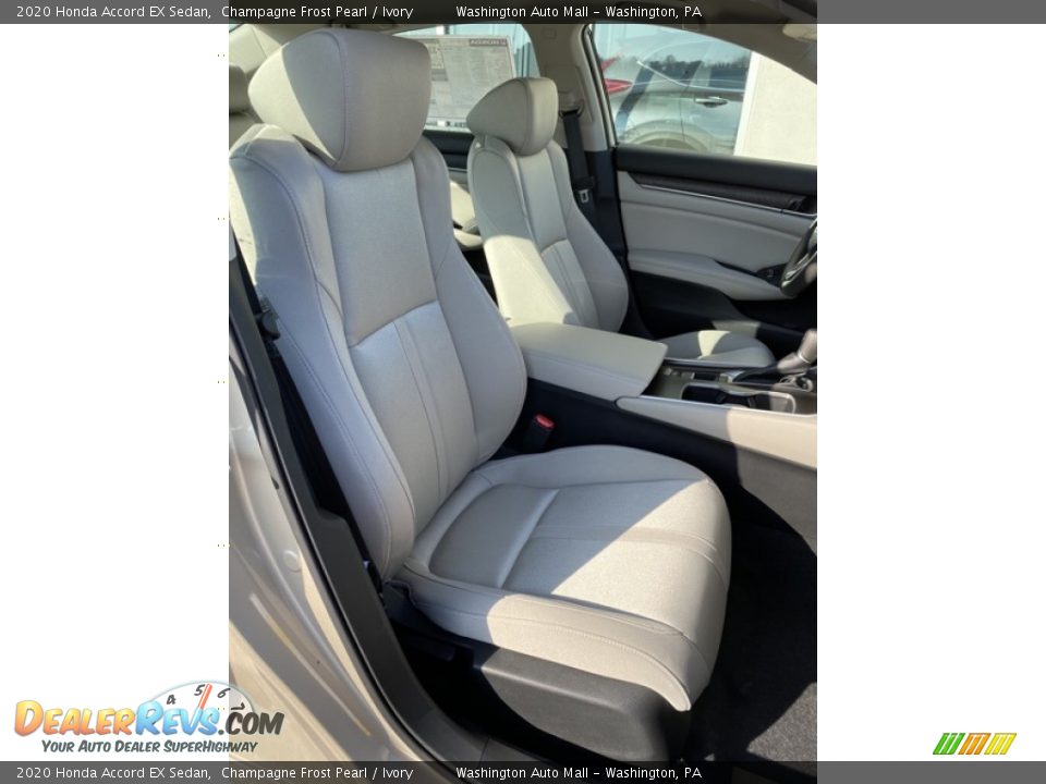 2020 Honda Accord EX Sedan Champagne Frost Pearl / Ivory Photo #22
