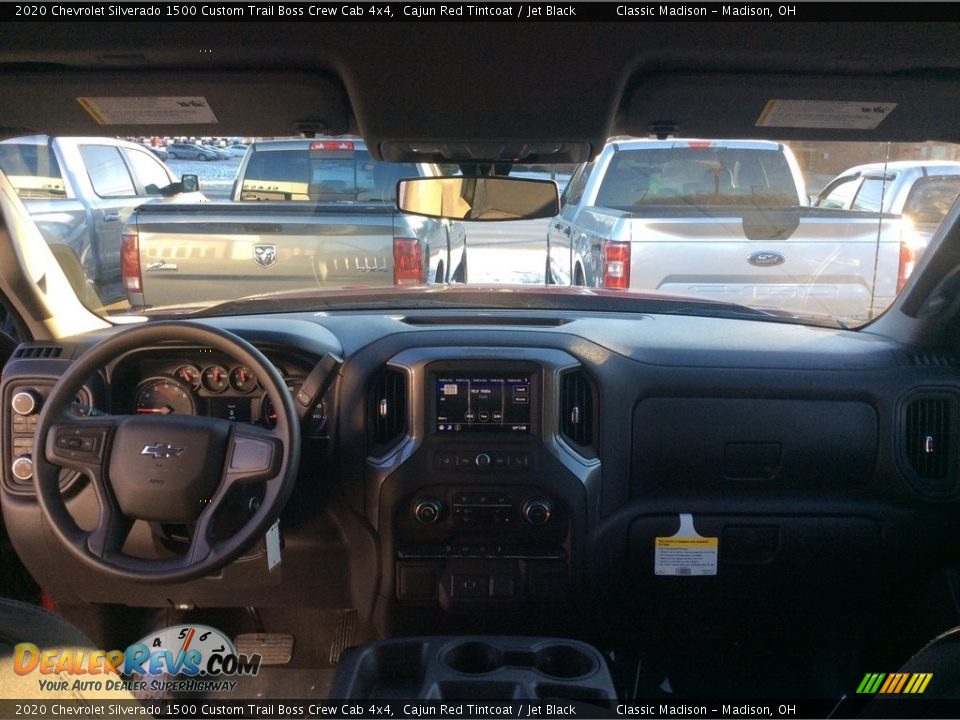 2020 Chevrolet Silverado 1500 Custom Trail Boss Crew Cab 4x4 Cajun Red Tintcoat / Jet Black Photo #11