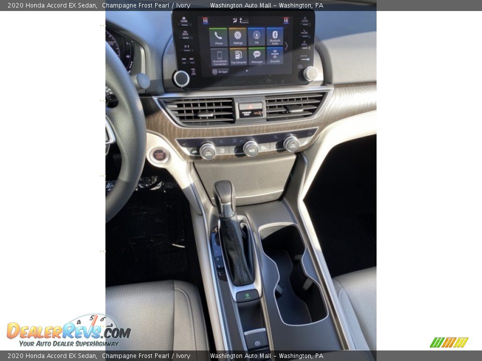 2020 Honda Accord EX Sedan Champagne Frost Pearl / Ivory Photo #26