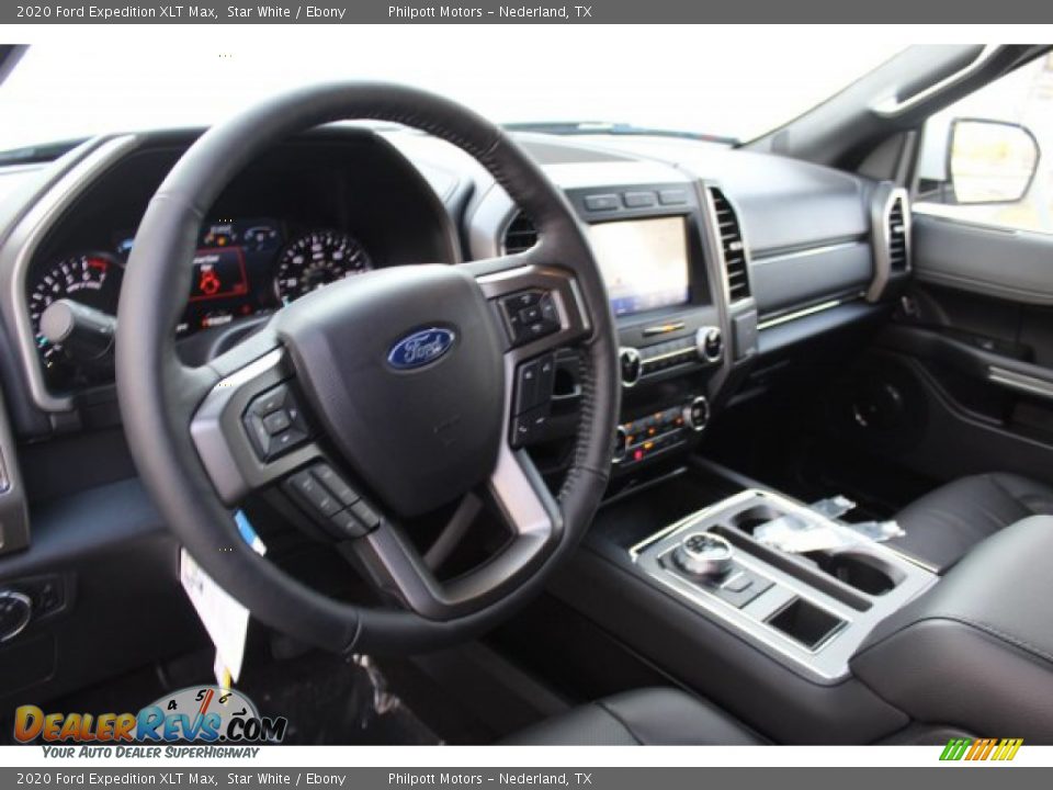 2020 Ford Expedition XLT Max Star White / Ebony Photo #12