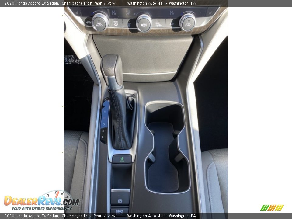 2020 Honda Accord EX Sedan Champagne Frost Pearl / Ivory Photo #28