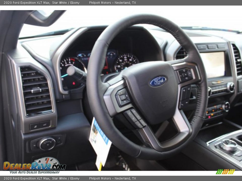 2020 Ford Expedition XLT Max Star White / Ebony Photo #13