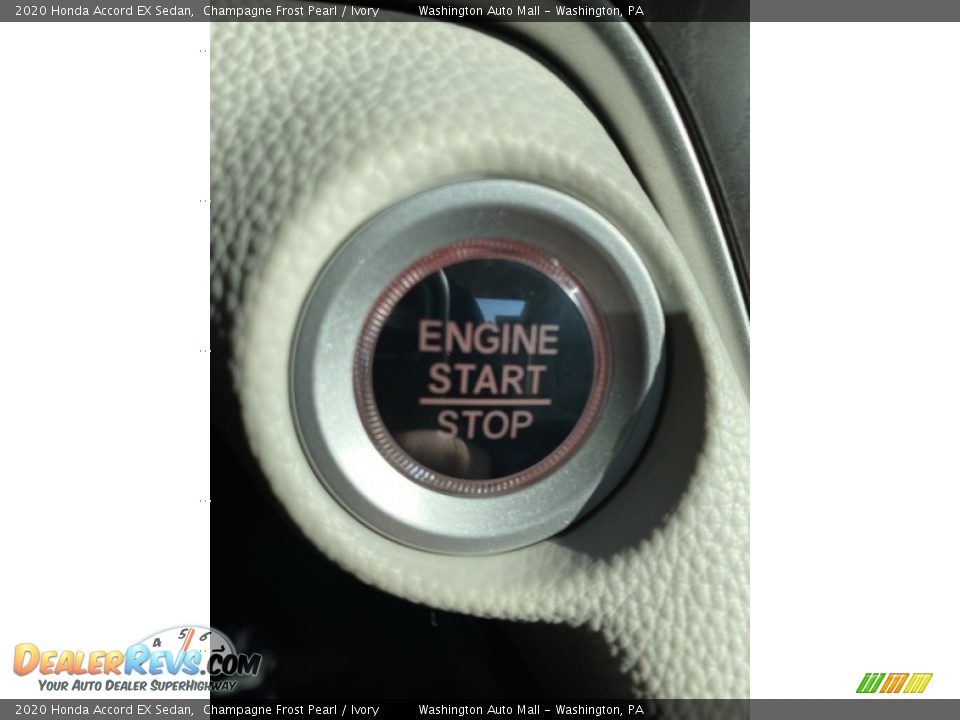 2020 Honda Accord EX Sedan Champagne Frost Pearl / Ivory Photo #30