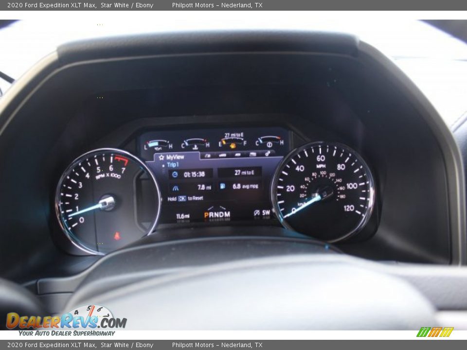2020 Ford Expedition XLT Max Star White / Ebony Photo #16