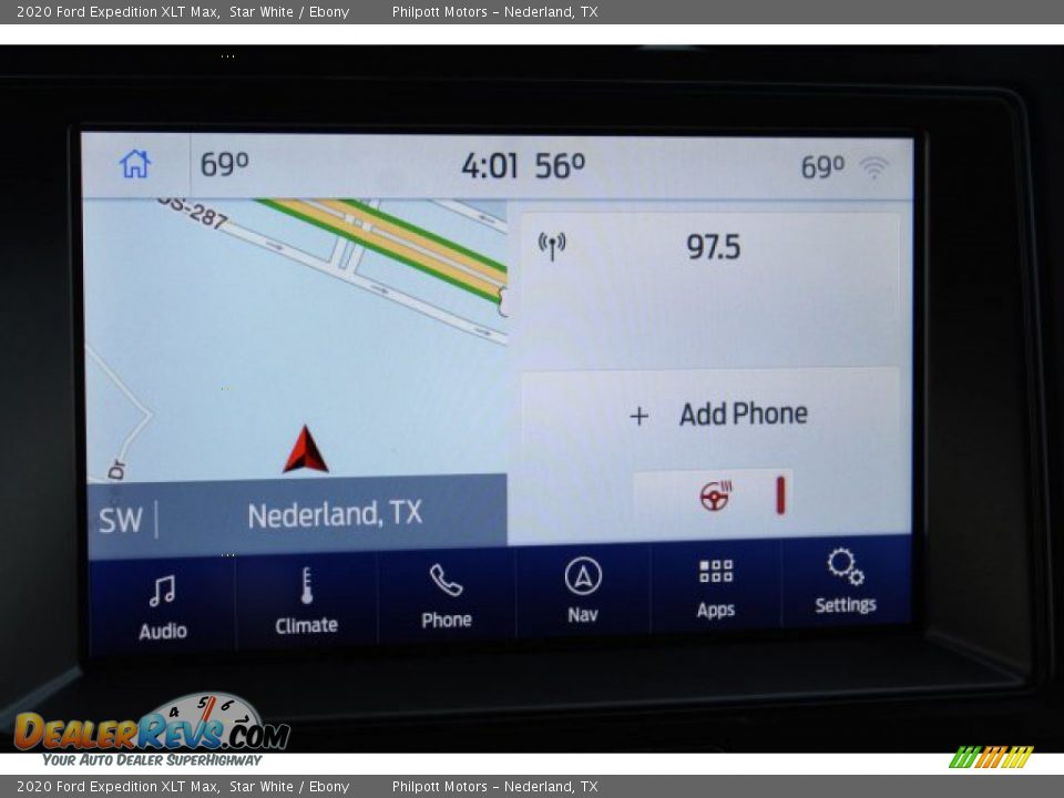 2020 Ford Expedition XLT Max Star White / Ebony Photo #18