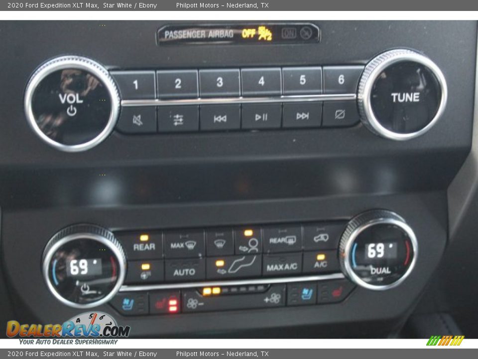 2020 Ford Expedition XLT Max Star White / Ebony Photo #19