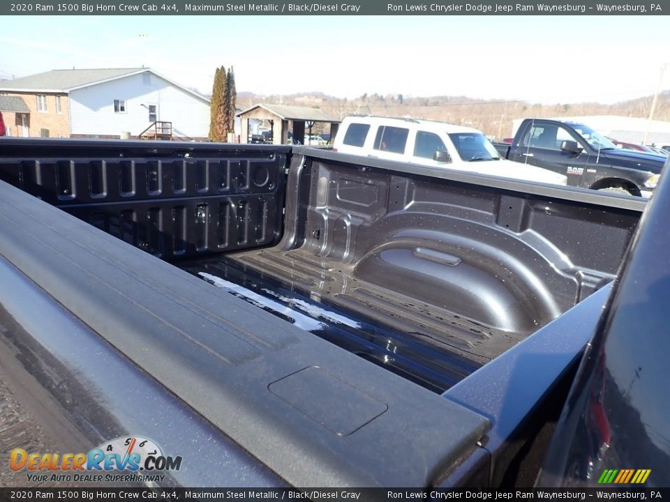 2020 Ram 1500 Big Horn Crew Cab 4x4 Maximum Steel Metallic / Black/Diesel Gray Photo #13