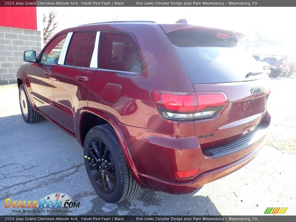 2020 Jeep Grand Cherokee Altitude 4x4 Velvet Red Pearl / Black Photo #3