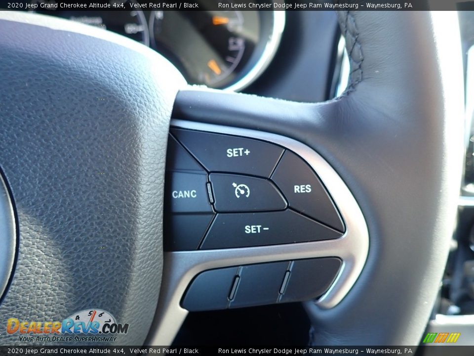 2020 Jeep Grand Cherokee Altitude 4x4 Velvet Red Pearl / Black Photo #18