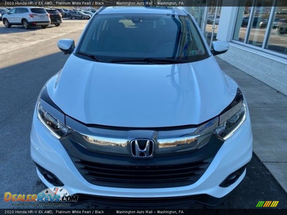 2020 Honda HR-V EX AWD Platinum White Pearl / Black Photo #3