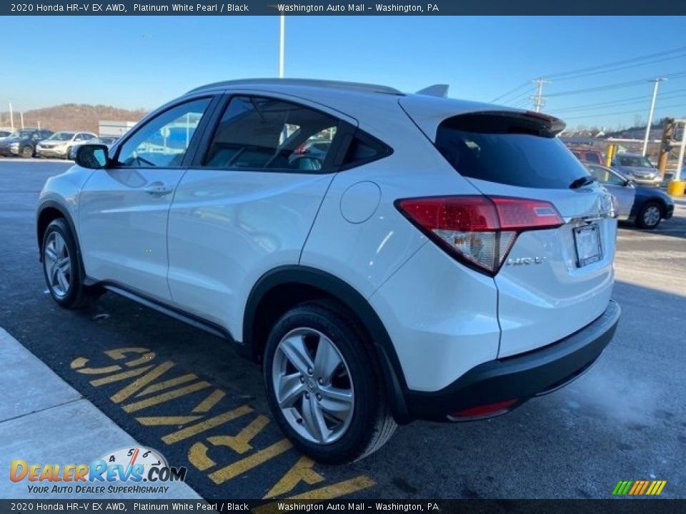 2020 Honda HR-V EX AWD Platinum White Pearl / Black Photo #5