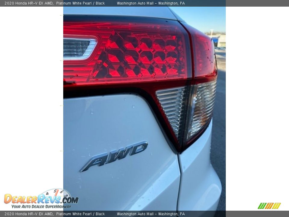 2020 Honda HR-V EX AWD Platinum White Pearl / Black Photo #22