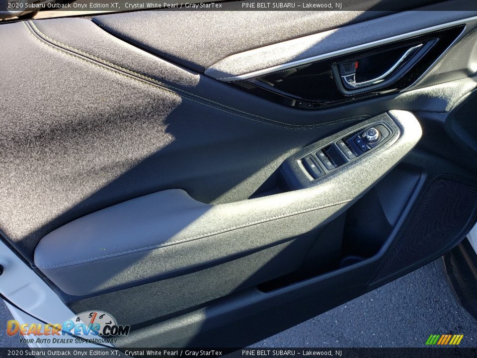 2020 Subaru Outback Onyx Edition XT Crystal White Pearl / Gray StarTex Photo #8