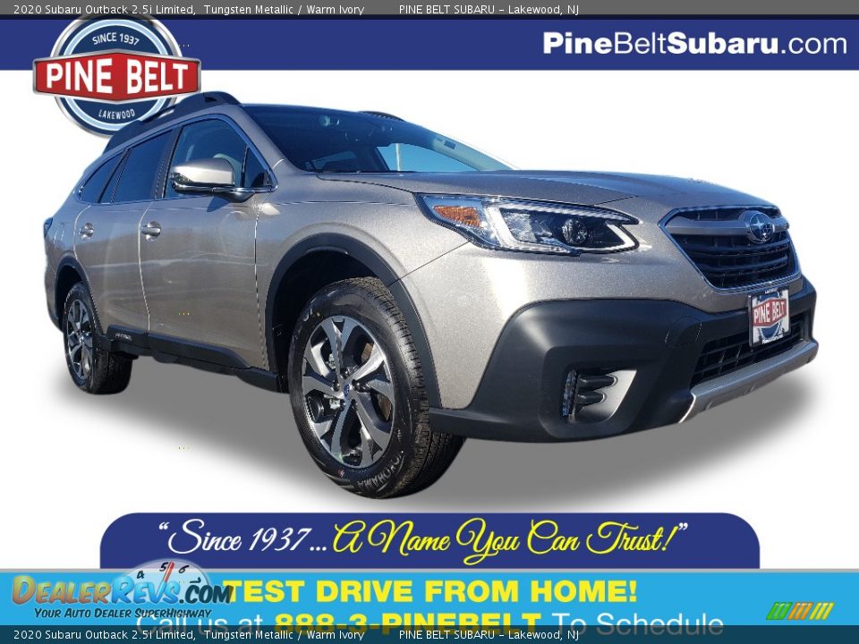 2020 Subaru Outback 2.5i Limited Tungsten Metallic / Warm Ivory Photo #1