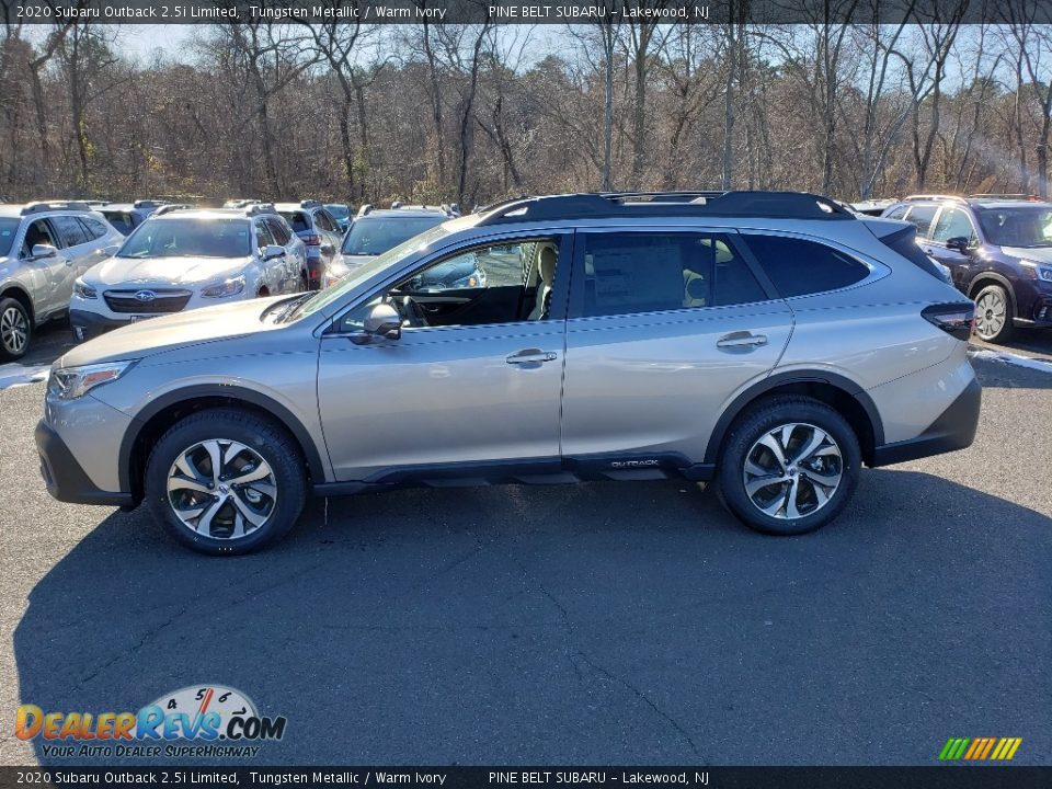 2020 Subaru Outback 2.5i Limited Tungsten Metallic / Warm Ivory Photo #3