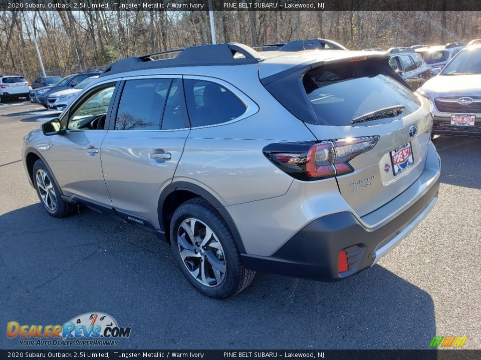 2020 Subaru Outback 2.5i Limited Tungsten Metallic / Warm Ivory Photo #4