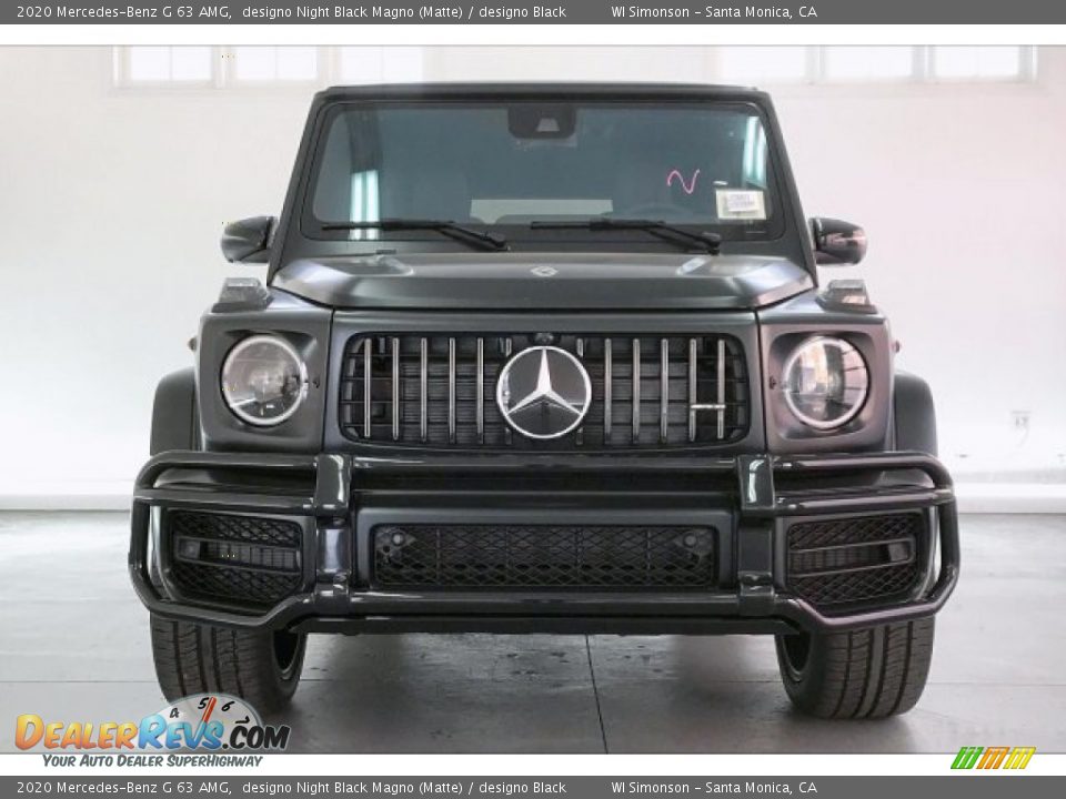 2020 Mercedes-Benz G 63 AMG designo Night Black Magno (Matte) / designo Black Photo #2