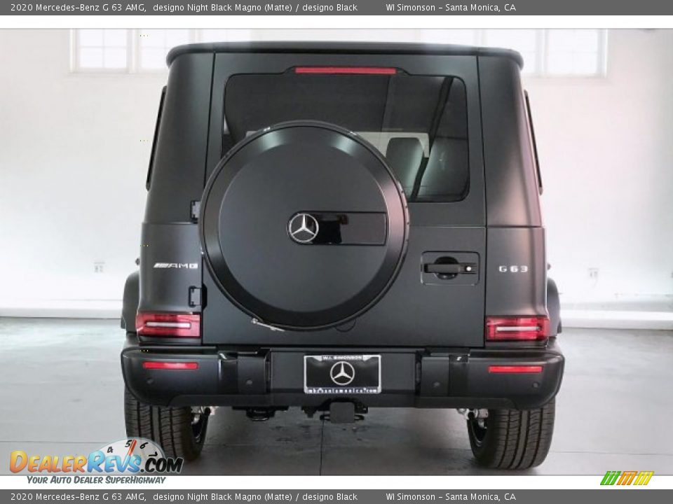 2020 Mercedes-Benz G 63 AMG designo Night Black Magno (Matte) / designo Black Photo #3