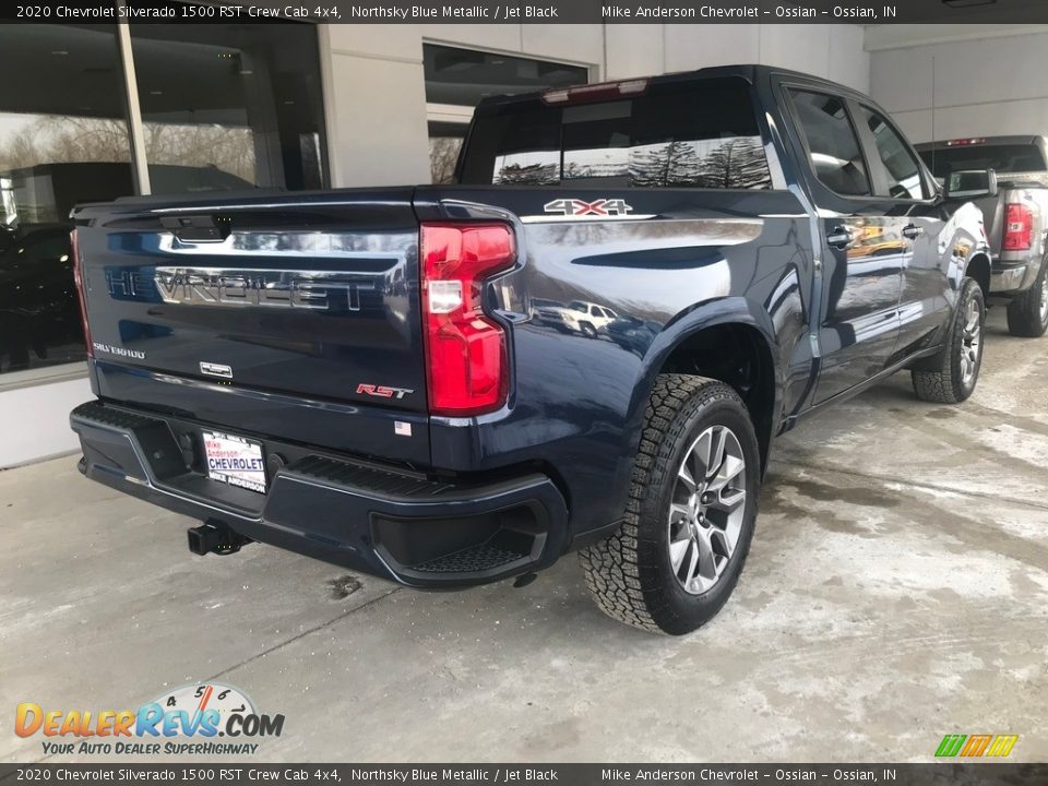 Northsky Blue Metallic 2020 Chevrolet Silverado 1500 RST Crew Cab 4x4 Photo #3
