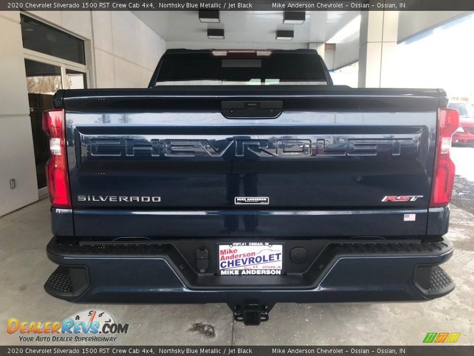 2020 Chevrolet Silverado 1500 RST Crew Cab 4x4 Northsky Blue Metallic / Jet Black Photo #4