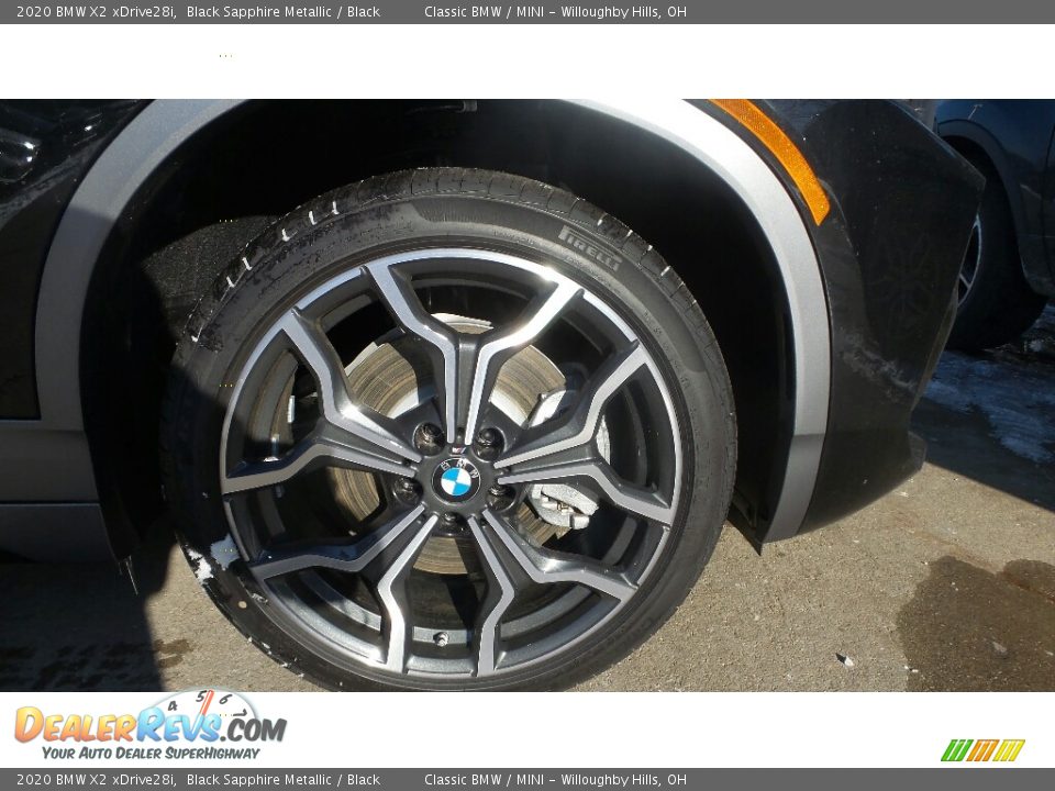 2020 BMW X2 xDrive28i Black Sapphire Metallic / Black Photo #2
