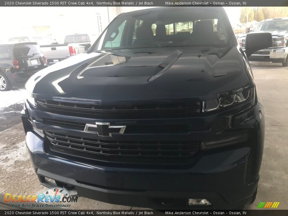 2020 Chevrolet Silverado 1500 RST Crew Cab 4x4 Northsky Blue Metallic / Jet Black Photo #7