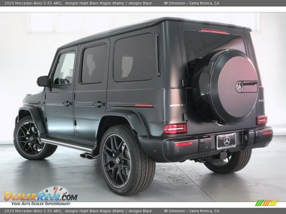 designo Night Black Magno (Matte) 2020 Mercedes-Benz G 63 AMG Photo #10