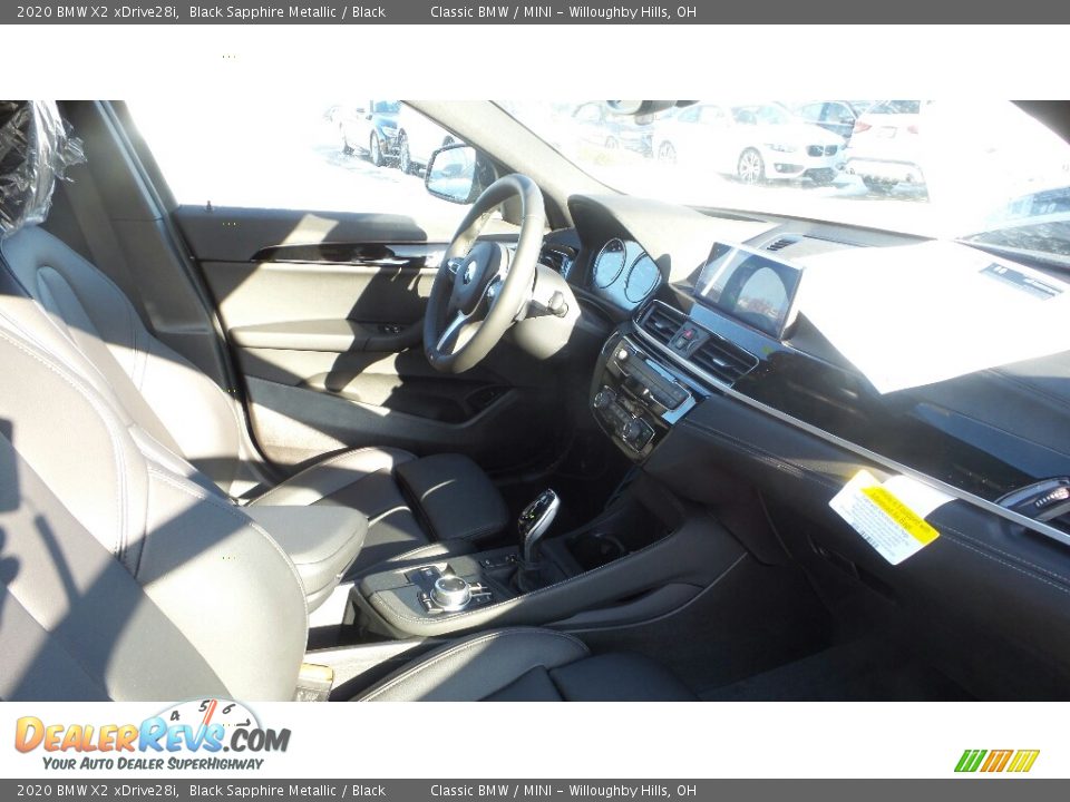 2020 BMW X2 xDrive28i Black Sapphire Metallic / Black Photo #3