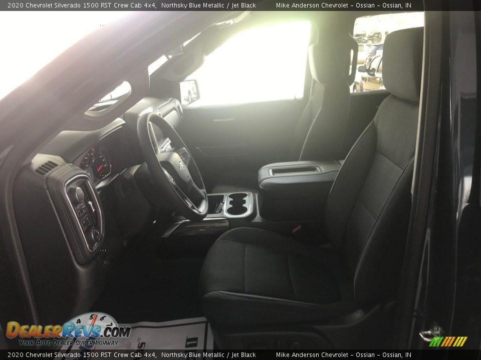 2020 Chevrolet Silverado 1500 RST Crew Cab 4x4 Northsky Blue Metallic / Jet Black Photo #8