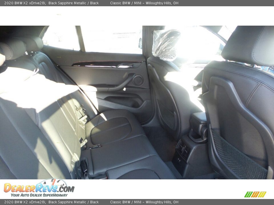 2020 BMW X2 xDrive28i Black Sapphire Metallic / Black Photo #4