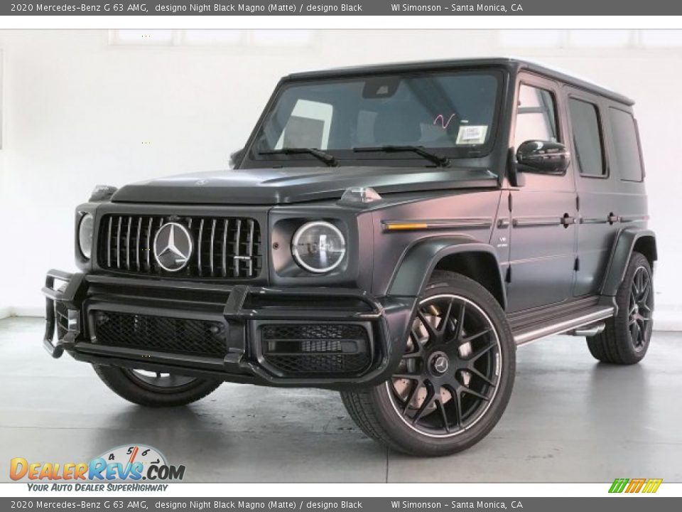 Front 3/4 View of 2020 Mercedes-Benz G 63 AMG Photo #12