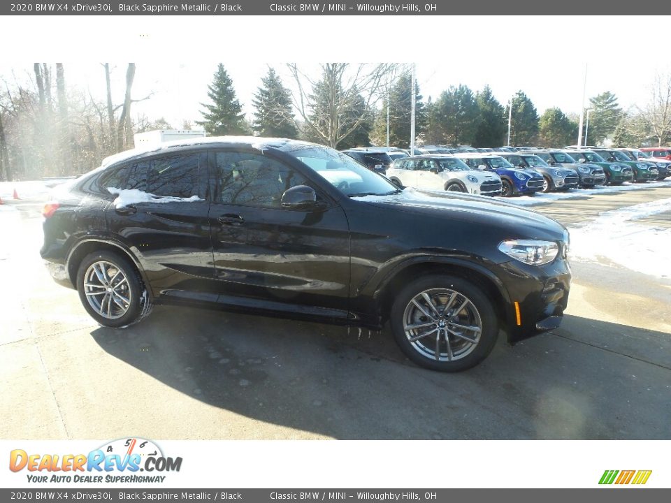 2020 BMW X4 xDrive30i Black Sapphire Metallic / Black Photo #1