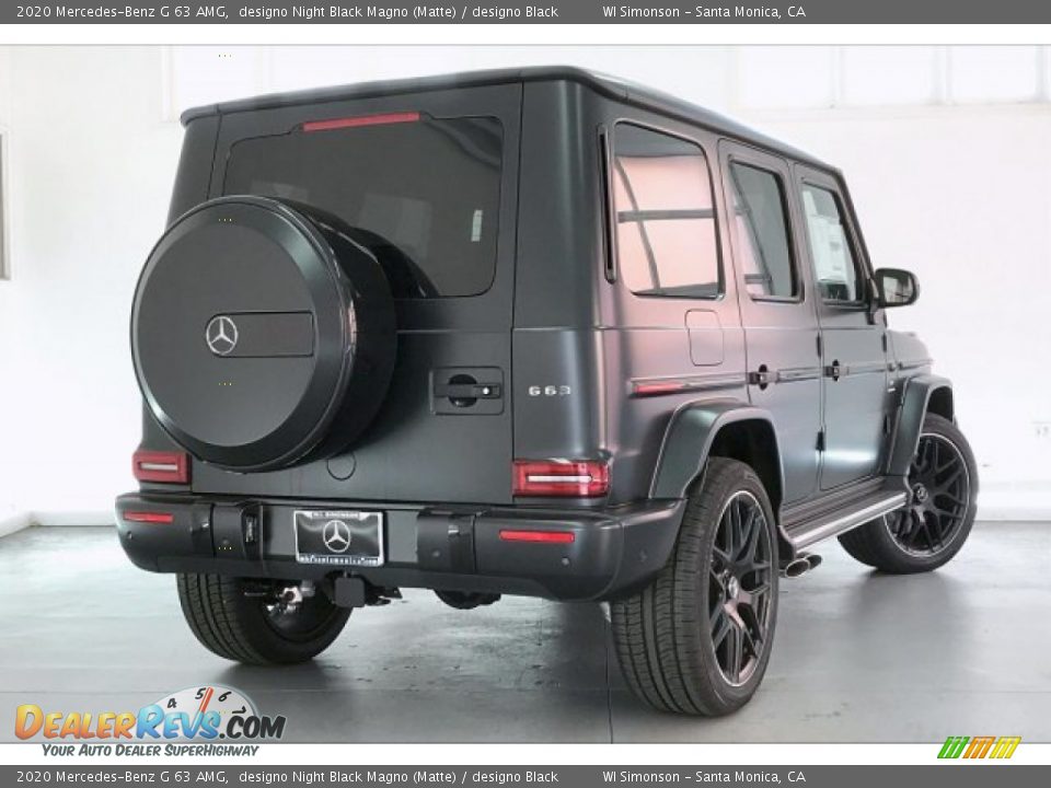 2020 Mercedes-Benz G 63 AMG designo Night Black Magno (Matte) / designo Black Photo #16