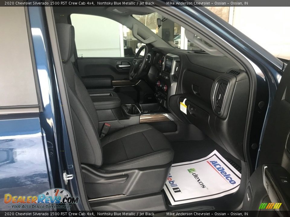 2020 Chevrolet Silverado 1500 RST Crew Cab 4x4 Northsky Blue Metallic / Jet Black Photo #12
